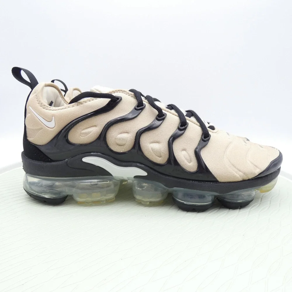 Nike Air VaporMax Plus Khaki Black White DX3720-200 Mens 11.5 Running Shoes